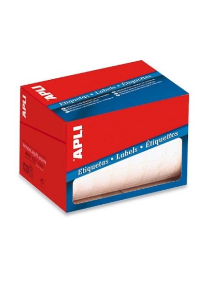 ETIQUETAS ROLLO 20X50 1500 PEGATINAS APLI 1686
