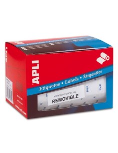 ETIQUETAS APLI BLANCAS REMOVIBLES PVP 16X22 C/ADHESIVO 10087