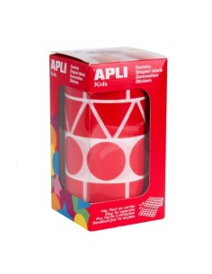 GOMETS FIGURAS SURTIDO ROJO  XXL 27MM APLI 11163