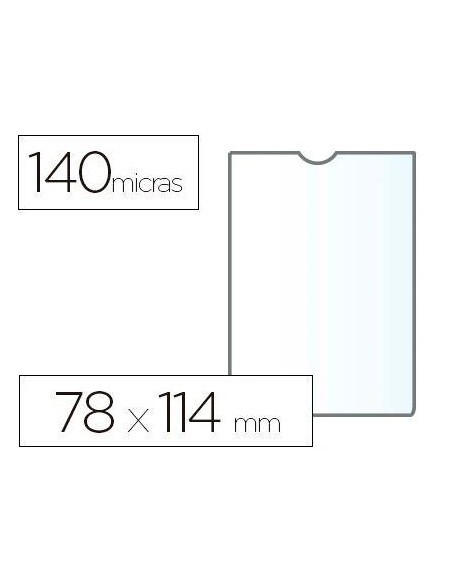 FUNDA PORTACARNET 78X114  ESSELTE 46003
