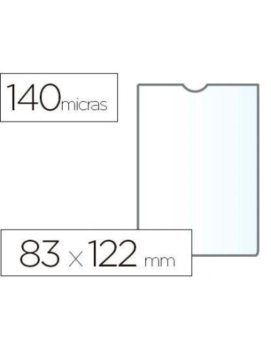 FUNDA PORTACARNET 82X122 ESSELTE 46004