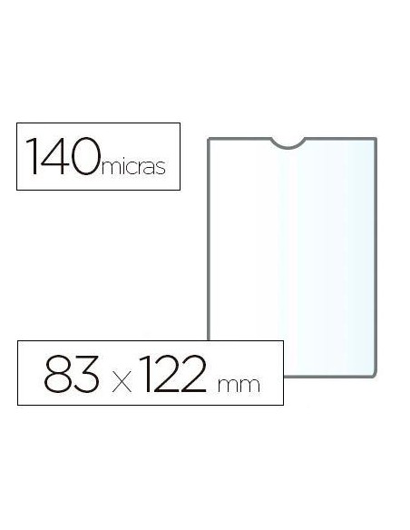 FUNDA PORTACARNET 82X122 ESSELTE 46004