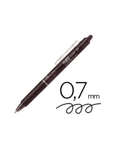 BOLIGRAFO RETRACTIL PILOT  FRIXION  BORRABLE 0.7 NEGRO  NFCN/