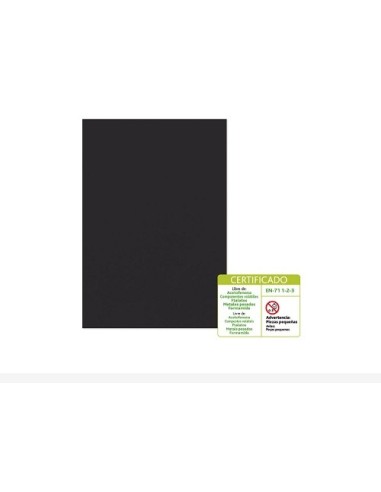 GOMA EVA A4 FINA COLOR NEGRA POR UNIDAD  GRAFOPLAS 00036410 (10)