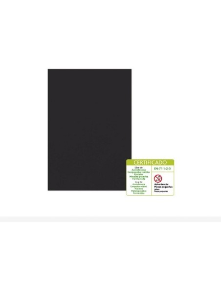GOMA EVA A4 FINA COLOR NEGRA POR UNIDAD  GRAFOPLAS 00036410 (10)