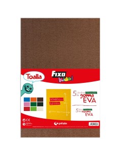 GOMA EVA 60X40 TOALLA PRECISION POR UNIDAD MARRON GRAFOPLAS 00036540