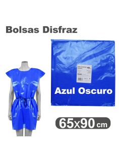 BOLSA DE DISFRACES 65X90 AZUL OSCURO UNIDAD GRAFOPLAS 00072032