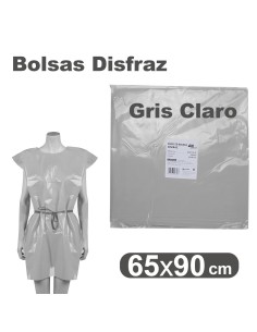 BOLSA DE DISFRACES 65X90 GRIS UNIDAD GRAFOPLAS 00072071