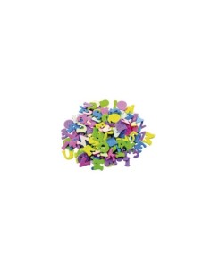 BLISTER GOMA EVA ADHESIVA NUMEROS Y LETRAS 170UD. GRAFOPLAS 68001100