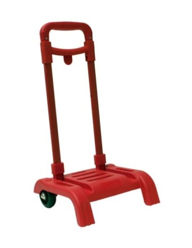 CARRO MOCHILA PLEGABLE  ROJO  MAKRO 685391