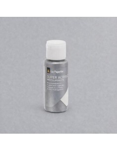 PINTURA SUPER ACRYLIC a-50 PLATA REAL LA PAJARITA 182476