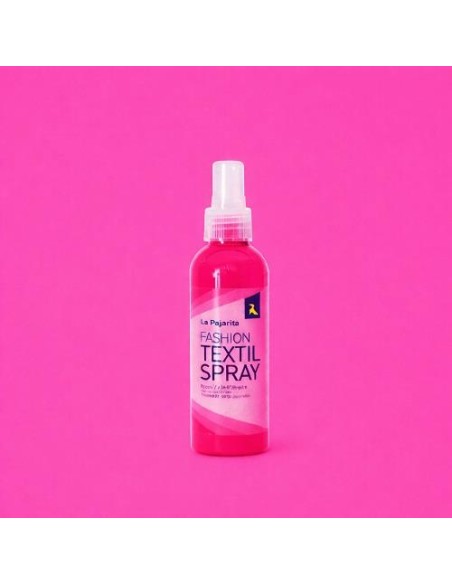 PINTURA DE TELA EN SPRAY TS-15 ROSA FLUOR 100ML LA PAJARITA 212474