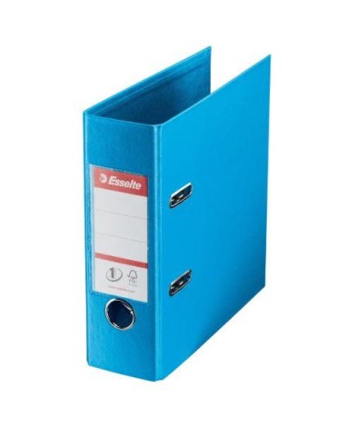 ARCHIVADOR PLASTICO CUARTO NATURAL AZUL  ESSELTE 468650