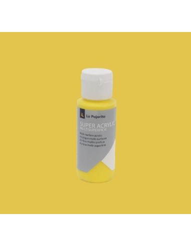 PINTURA SUPER ACRYLIC a-04 AMARILLO ORO LA PAJARITA 177776