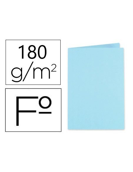 SUBCARPETA FOLIO AZUL CLARO GRAFOPLAS COD-17330 POR UNIDAD