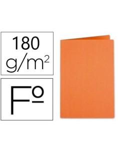 SUBCARPETA FOLIO NARANJA FUERTE GRAFOPLAS COD-17552 POR UNIDAD
