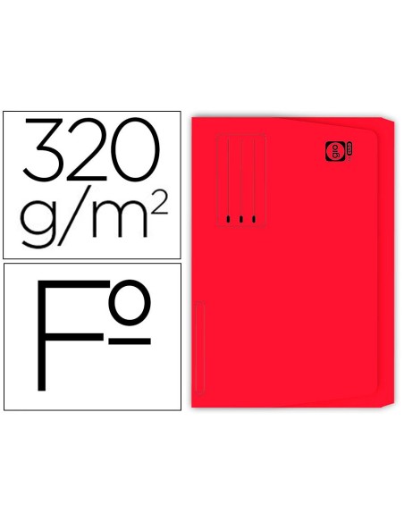 SUBCARPETA GIO POCKET ROJO HAMELIN 400040684