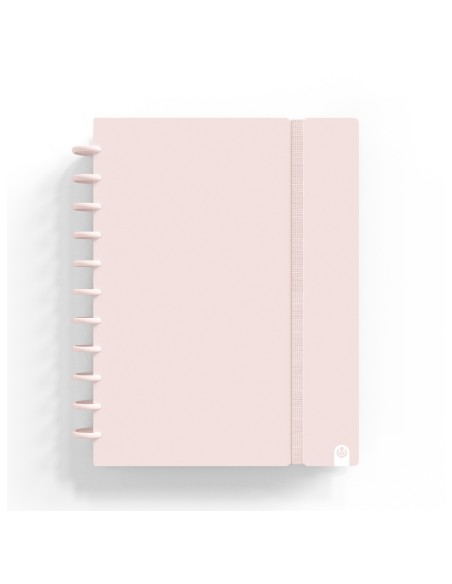 CUADERNO INGENIOX A4 80H 100GR CUADRICULA ROSA PASTEL CARCHIV 66024125
