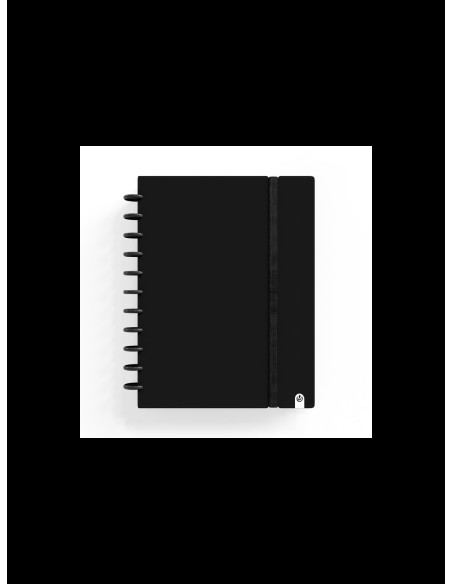 CUADERNO INGENIOX FOAM A5 80H 100GR CUADRICULA NEGRO CARCHIVO 66025106