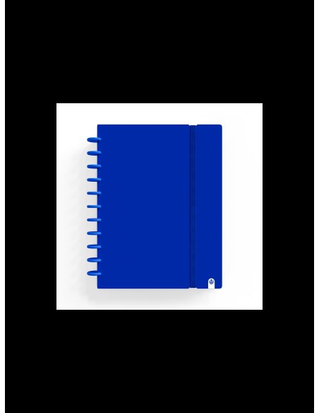 CUADERNO INGENIOX FOAM A5 80H 100GR CUADRICULA AZUL OSCURO CARCHIVO 66025111
