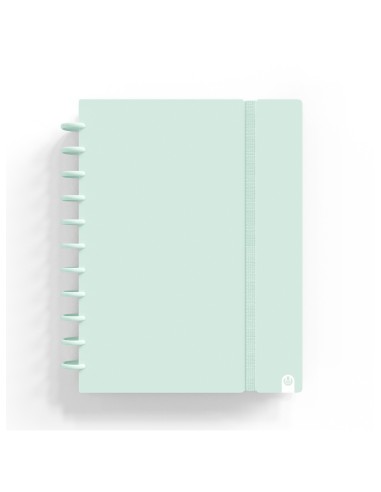 CUADERNO INGENIOX FOAM A5 80H 100GR CUADRICULA MENTA PASTEL CARCHIVO 66025117