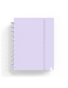 CUADERNO INGENIOX FOAM A5 80H 100GR CUADRICULA MALVA PASTEL CARCHIVO 66025118