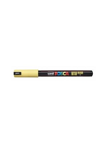 MARCADOR POSCA PINTURA BASE AL AGUA 0,7 mm PC-1MR AMARILLO  PUNTA EXTR