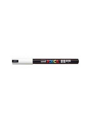 MARCADOR POSCA PINTURA BASE AL AGUA 0,7 mm PC-1MR BLANCO PUNTA EXTRA