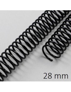 ESPIRAL METAL NEGRA 30 MM C/50 POR UNIDAD DHP 23030