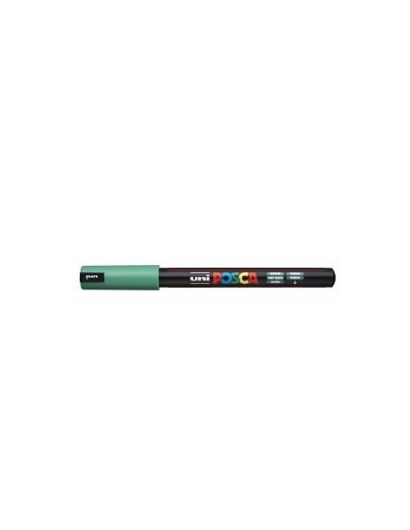 MARCADOR POSCA PINTURA BASE AL AGUA 0,7 mm PC-1MR VERDE PUNTA EXTRA FI