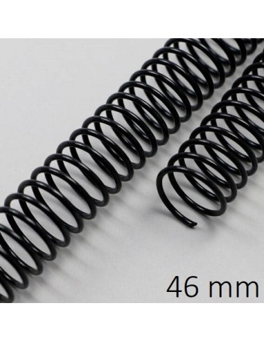ESPIRAL METAL NEGRA 46 MM C/30 POR UNIDAD DHP 23046