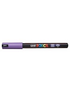 MARCADOR POSCA PINTURA BASE AL AGUA 0,7 mm PC-1MR VIOLETA PUNTA EXTRA