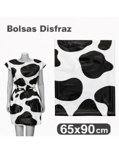 BOLSA DE DISFRACES 65 X 90 BLANCO/NEGRO GRAFOPLAS 00072102