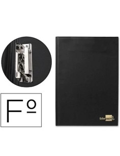 CARPETA MINICLIP LATERAL PLASTICA FOLIO NEGRO IBERPLAS 36300 (5)