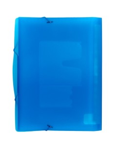 CARPETA ACORDEON 13 DEP. AZUL TRANSLUCIDA GRAFOPLAS 02960830