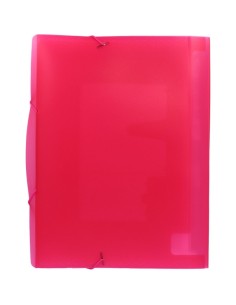 CARPETA ACORDEON 13 DEP. FUXIA TRANSLUCIDA GRAFOPLAS 02960854