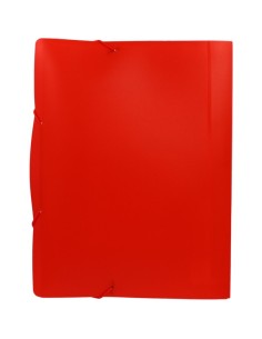 CARPETA ACORDEON 13 DEP. ROJO TRANSLUCIDA GRAFOPLAS 02960851