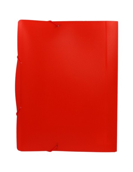 CARPETA ACORDEON 13 DEP. ROJO TRANSLUCIDA GRAFOPLAS 02960851