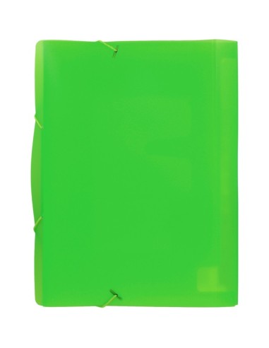 CARPETA ACORDEON 13 DEP. VERDE TRANSLUCIDA GRAFOPLAS 02960820