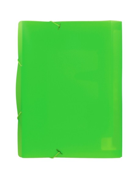 CARPETA ACORDEON 13 DEP. VERDE TRANSLUCIDA GRAFOPLAS 02960820