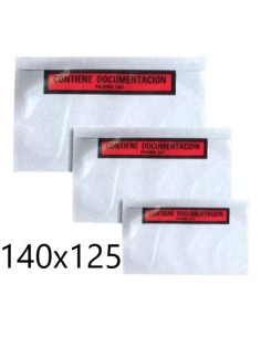 SOBRES DE ENVIO IMPRESO C7  DOCUFIX 140 X 125 CJA DE 250 SAM 999003