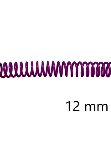 ESPIRAL PLASTICO 5:1 12MM C/100 PURPURA DHP 1820255 POR UNIDAD