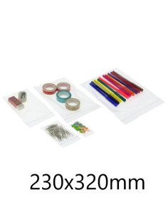 BOLSAS MINIGRIP POLIETIRENO 230X320  BOLSA DE 100 GRAFOPLAS 50063900