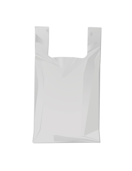 BOLSA CAMISETA 50X60 RECICLADA PAQUETE DE 39 UNIDADES 1 KILO RUIFERPA