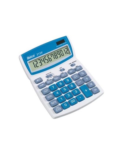 CALCULADORA IBICO 212X DE 12 DIGITOS IB410086
