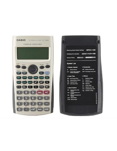 CALCULADORA CASIO FINANCIERA  FC-100V
