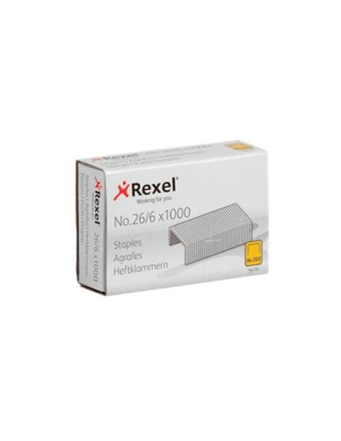 GRAPAS REXEL N 56 26/6  CAJA 1000 ESSELTE 06131