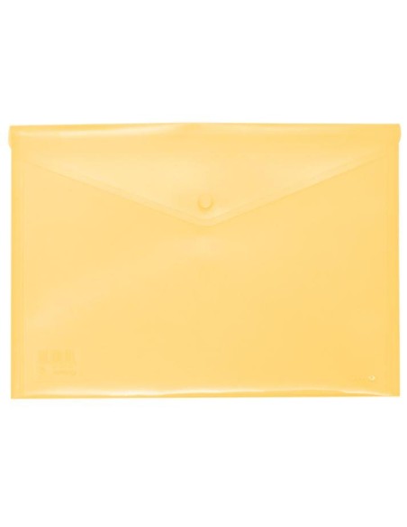 SOBRE BROCHE PP FOLIO GRAFOPLAS AMARILLO PASTEL 04871294 (60)
