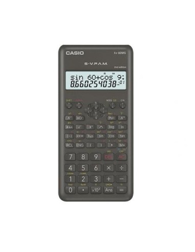 CALCULADORA CASIO FX-82MS II 240 FUNCIONES 2ND EDITION