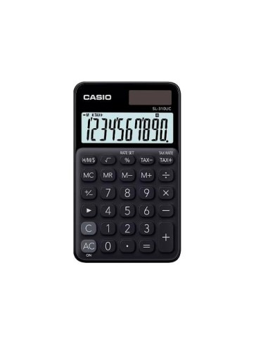 CALCULADORA CASIO SL-310UC-BK NEGRA